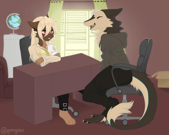 Sunny Day at the Office